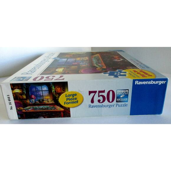 Ravensburger 750Pc. Jigsaw Puzzle # 164448 Puzzlers Place Large Pieces - Picture 5 of 6
